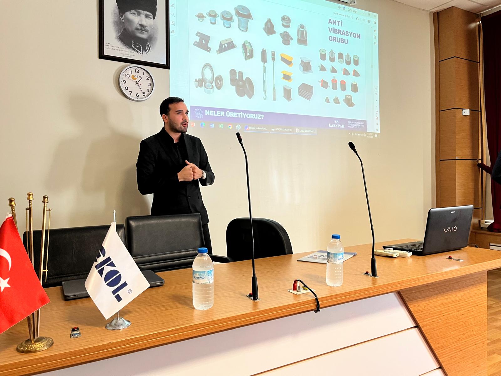 SBMYO Öğrencilerine Laspar Grup’ta Kariyer Fırsatları ve Laspar Akademi Projesi Tanıtıldı